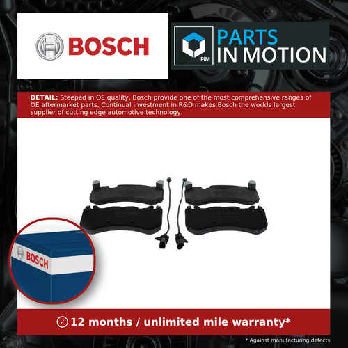 Brake pads set fits audi - audi, rs6