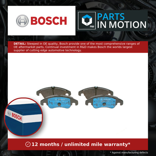 Brake pads set fits audi - audi, c7