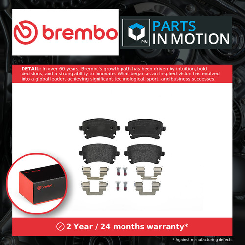 Brake pads set fits audi - brake,