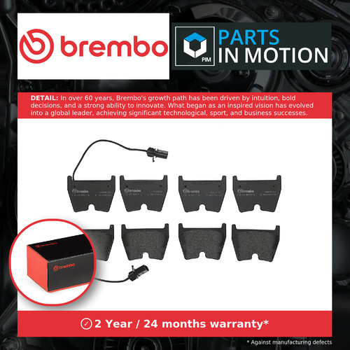 Brake pads set fits - fits, audi