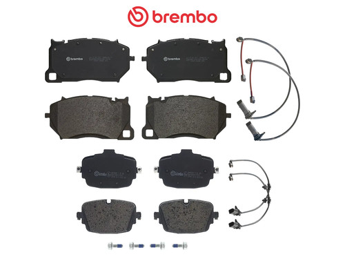 Brembo front rear brake pads - front,