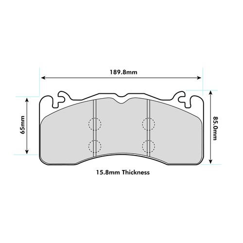 Ferodo ds2500 brake pads - ferodo,