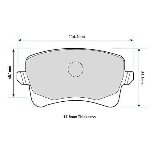 Ferodo ds2500 rear brake pads - ferodo,