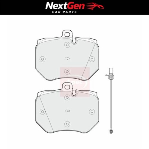 Front brake pads apec - apec, audi