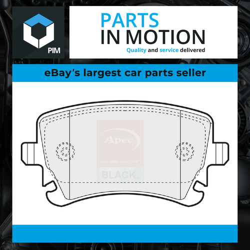Brake pads set fits - pads, rs6