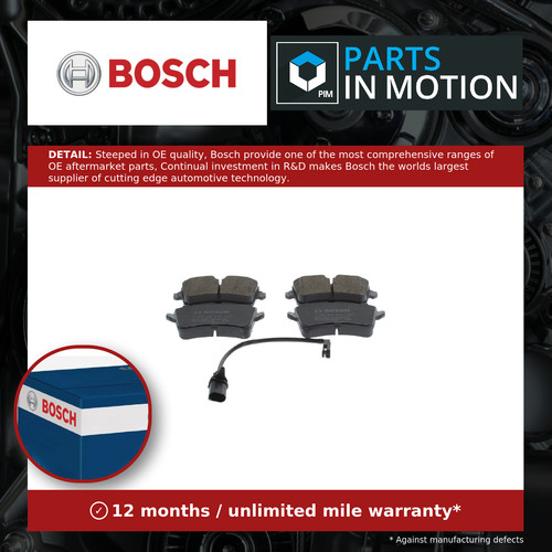 Brake pads set - fits, audi