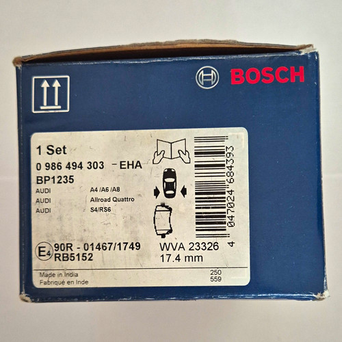 Bosch brake pads - bosch,